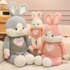 Large Sweater Rabbit Doll Plush Toy Clothing Big Rabbit Doll Girls Soothing Ragdoll Birthday Gift