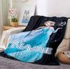Custom Name Princesses' Garden Flannel Blanket Throw Blanket Soft Warm Sofa Bed Decor Unique Gift