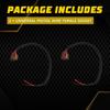 Female U 9006 HB4 Connector Headlight Low Beam Plug Socket Wire Harness Pigtail