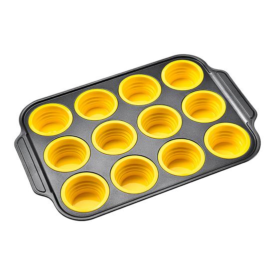Силиконовая форма для маффинов 45820 ячеек Противень для выпечки Формы для яичных укусов Антипригарные