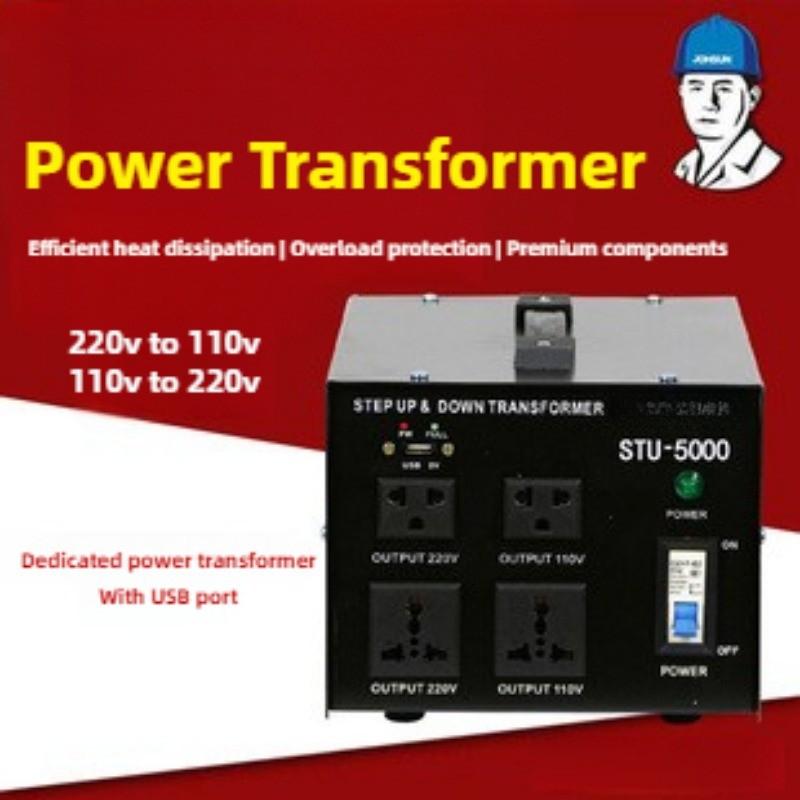 High Power Household Small Step Up & Down Transformer 110V To 220V Power Supply Voltage Converter