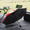 Olympiacos Fc Crest Emblem Umbrella Folding umbrella, automatic umbrella 8-Frame for Travel, camping Use Gift for Halloween Christmas