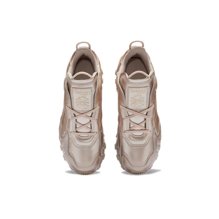 Reebok Женские кроссовки Cardi B x Classic из кожи розового золота цвета шампанского GW2633