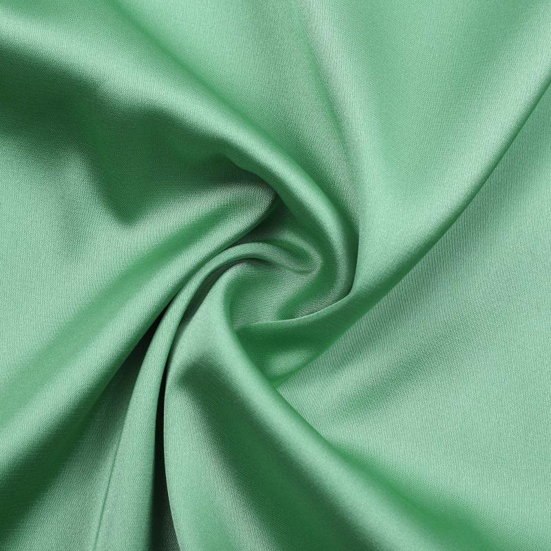 Весна Осень Элегантный Однотонный Круглый Вырез Длинный Рукав Бретель Прямой Труба Шелковый Женский Верх Блузки и Рубашки