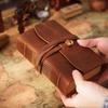 Thick Retro Cowhide Chinese Style Notebook Diary