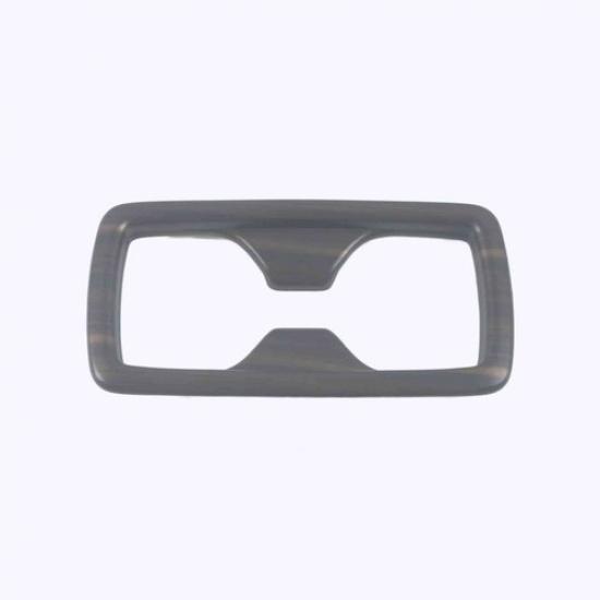 Рамка-крышка держателя для стакана на заднем сиденье из древесины персика для Toyota Harrier Venza 2020-2024