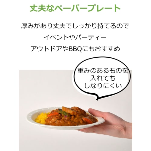 Strix Designs Disposable Party Town Tough Paper Plates, 22cm, Pack of 50 (SD-192)