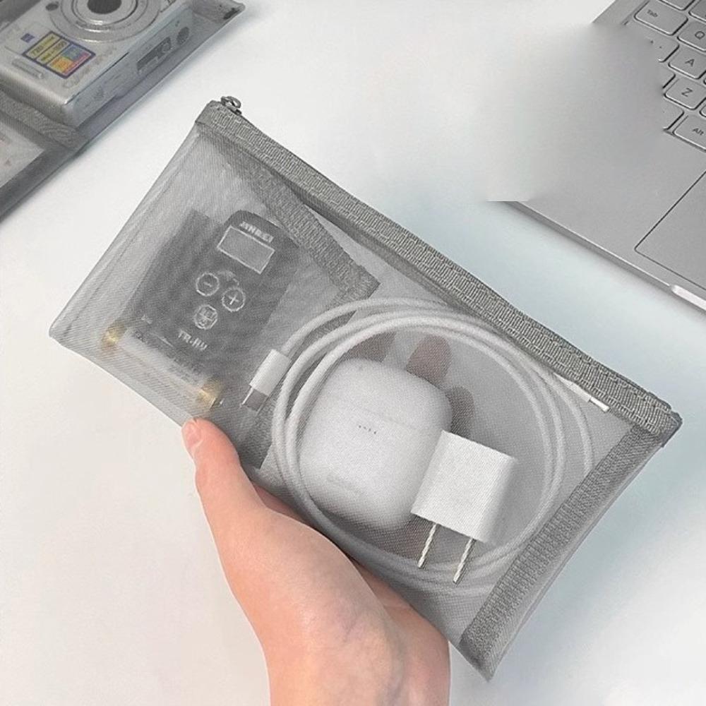 Пылезащитная защитная крышка для зарядного устройства, износостойкая коробка для хранения цифровых аксессуаров, для путешествий