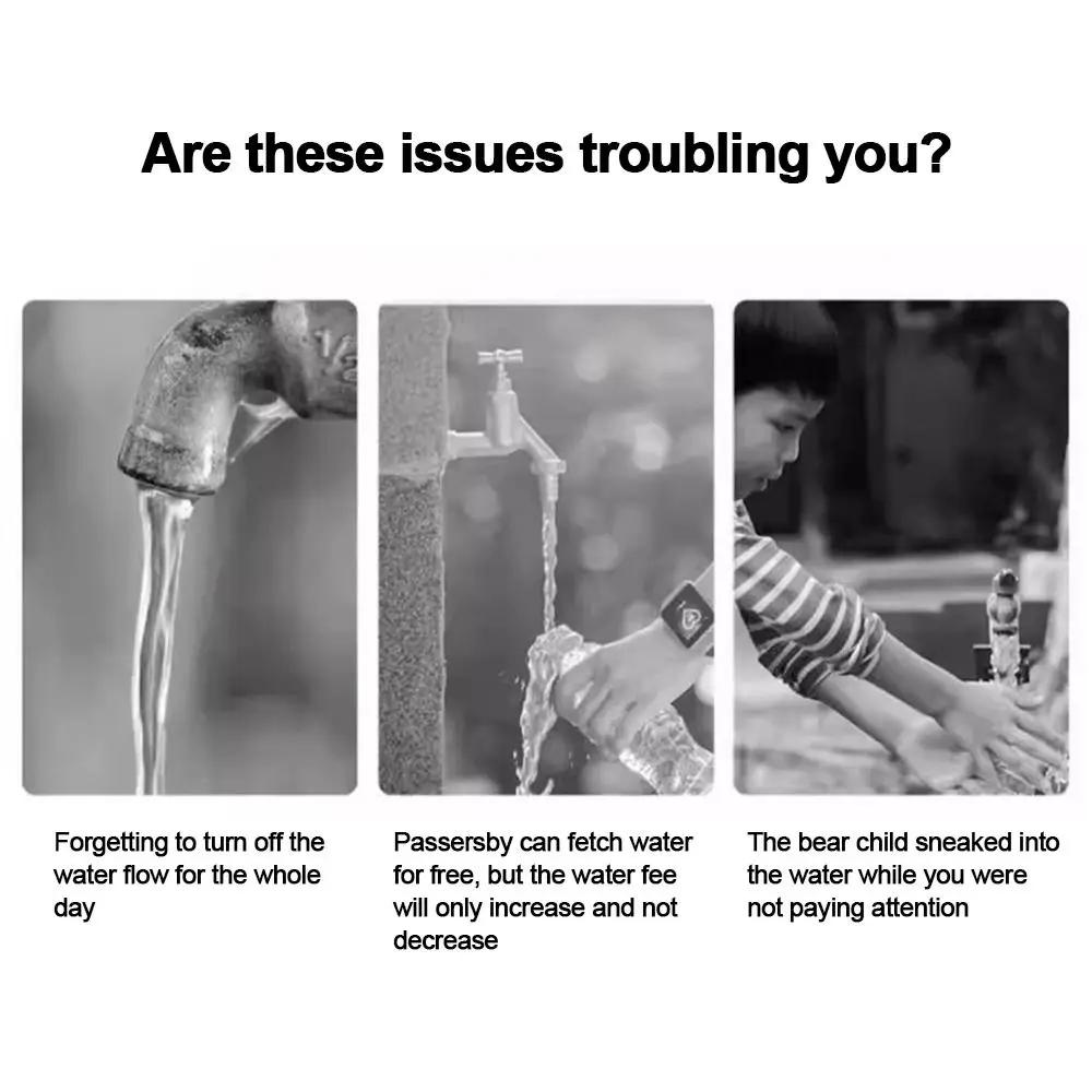 Креативный металлический кодовый замок для крана, противоугонный, с резьбой 1/2 дюйма, замки с паролем, замки безопасности, садовый кран, общественные места