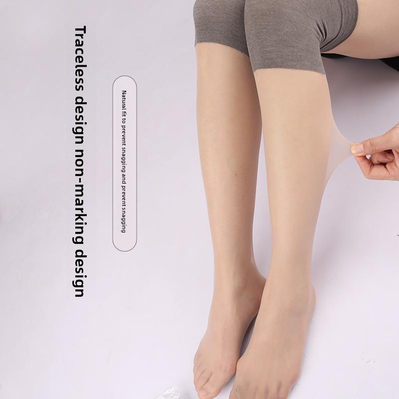 2-в-1 Кондиционер Чулки выше колена Летние Тонкие Защита от зацепок Гольфы выше колена Теплые С дозатором Нескользящие Гольфы средней длины