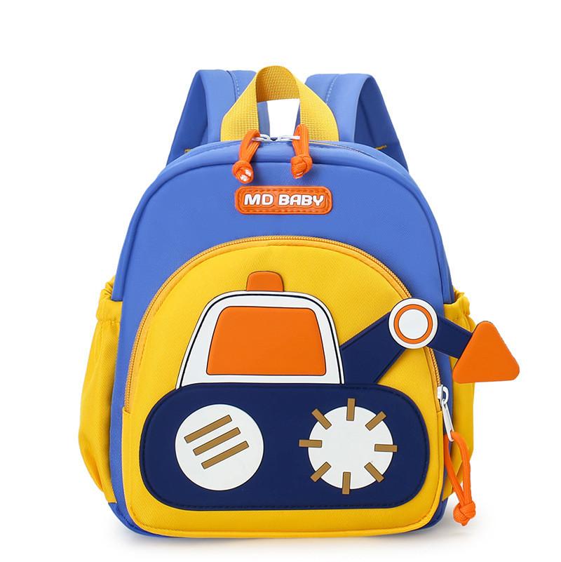 Cute Cartoon Backpack For Kids Lightweight Nylon School Bag For Boys And Girls