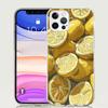 Летние Фрукты Лимон Чехол для Телефона Для iPhone 17 Air 16 15 Plus 11 14 Pro Max 13 Mini 12 7 8 + SE Узорный Арт Индивидуальный Чехол 17 Ai