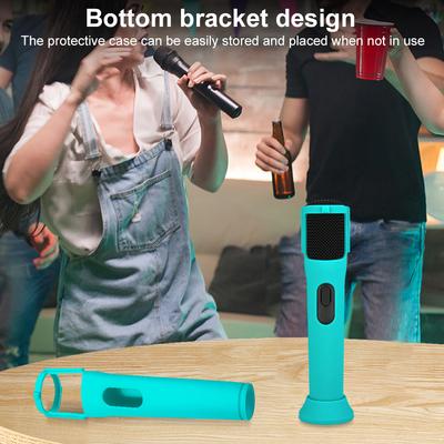 Силиконовый защитный чехол против скатывания для беспроводного микрофона JBL PartyBox, чехлы для микрофона, подставка для микрофона, нескользящая крышка