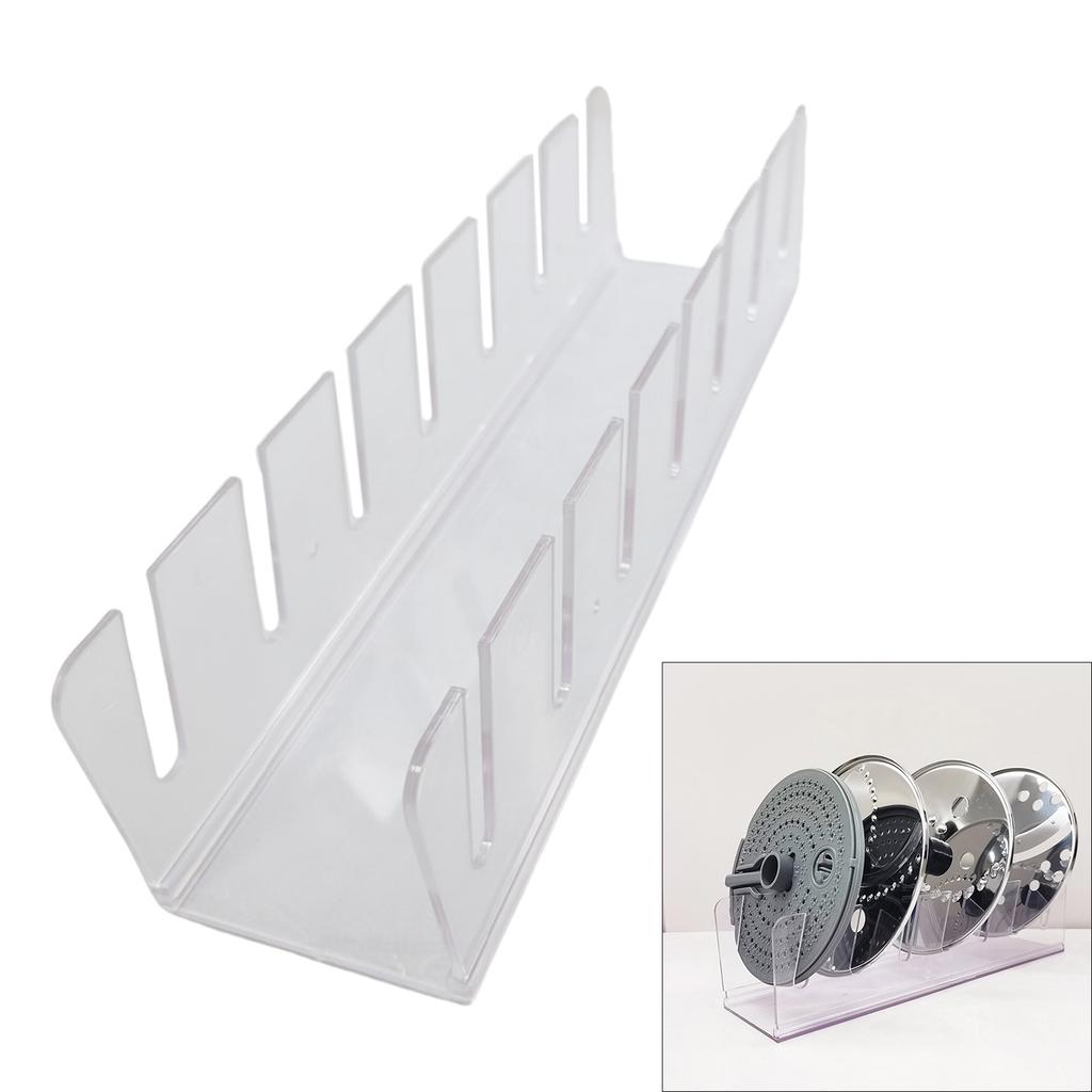 Стойка для хранения режущих головок Практичный держатель для дисплея Подходит для эффективной организации на кухне и безопасного обращения