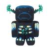K Company Minecraft Collection Plush Warden MCT-CNG7-WD, H12.5 X W11 X D19cm