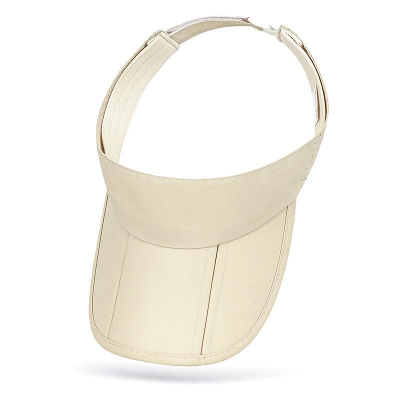 Летняя складная дышащая изогнутая кепка с козырьком, быстросохнущая, без верха