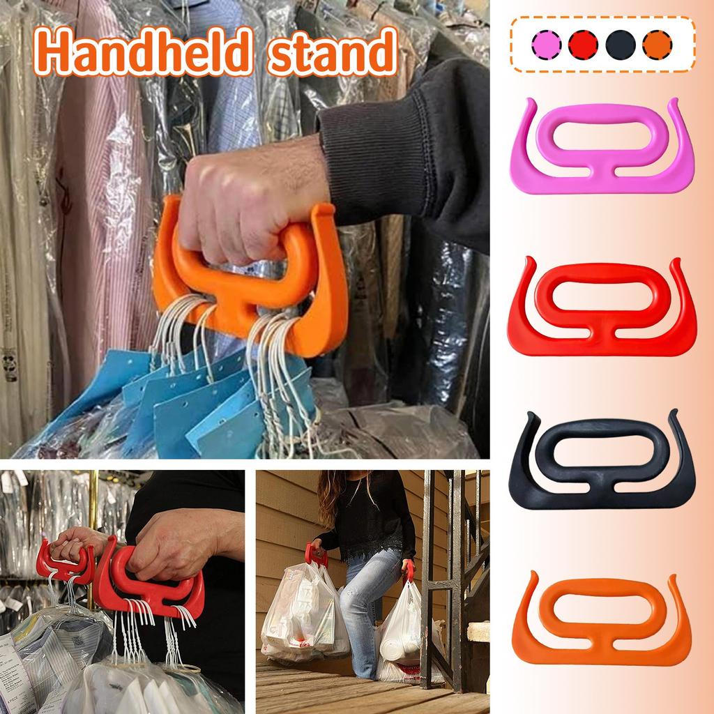 Multi-purpose Shopping Bag Handle, Heavy-duty Bag Holder, Double Hook Design, Suitable For Buckets