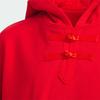 adidas Худи Originals Мягкое, приятное для кожи, удобное, дышащее, с капюшоном, красное, детские худи JM5864