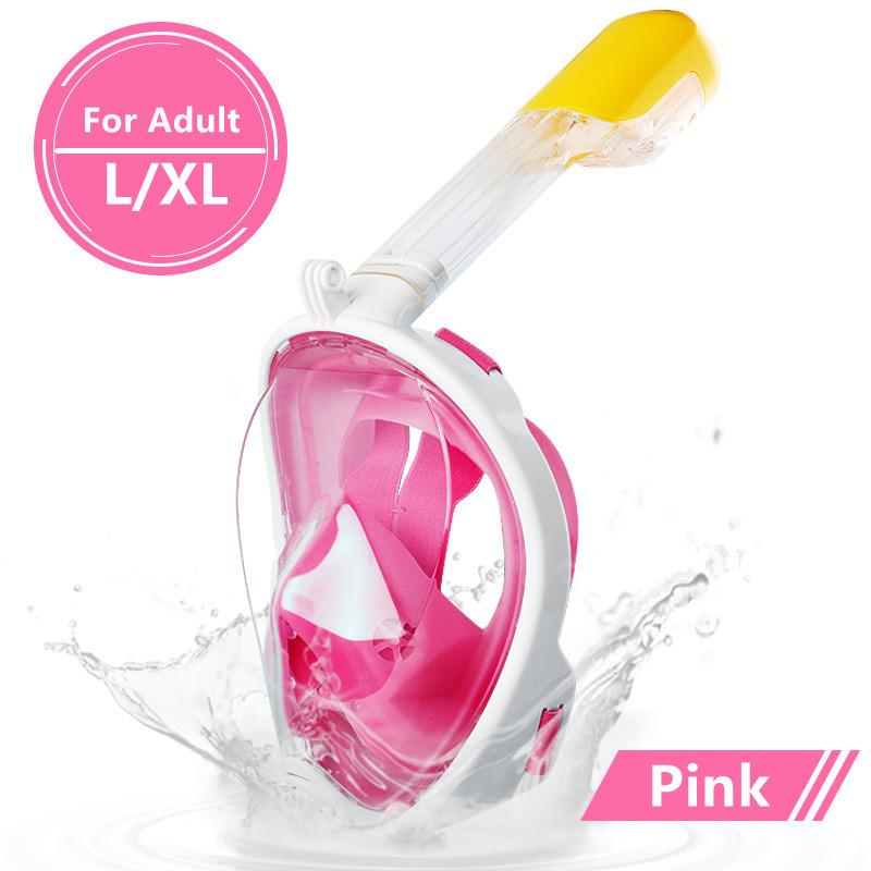 Подводная противотуманная маска для подводного плавания с аквалангом, респираторные маски для подводного плавания, безопасное водонепроницаемое оборудование для плавания для взрослых и детей