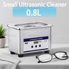 Ультразвуковая машина для чистки очков, ювелирных изделий, часов, зубных протезов, высокочастотная вибрация, ультразвуковая чистящая ванна для часов, ювелирных изделий