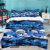 The Blue Cheese Adventure 3PCS Bedding set,Ideal for 1pc Duvet Cover And 2pcs Pillowcases Perfect for Fan gift,Ideal for Bedroom, Dormitory