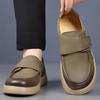 Leather Men Casual Shoes Breathable Comfort Slip-on Mens Driving Shoes Luxury Brand Men Loafers Men Lazy Shoes Moccasins