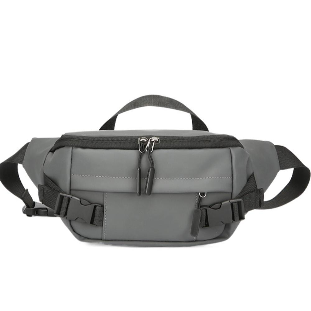 Multi-function Running Waist Bags Solid Color Fanny Phone Pack Simple Men Chest Bag  Running