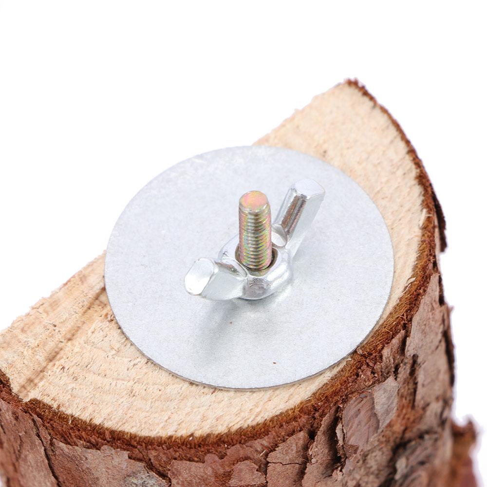 Natural Budgie Cage Bird Toy Parrot Stand Platform Perches