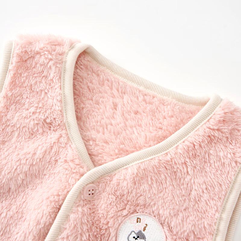 TONGTAI Baby Double-Sided Fleece Vest