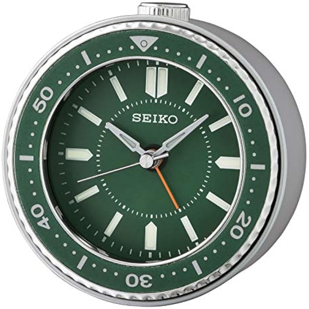 Seiko Будильник Mai Металлический Зеленый