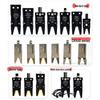 Mini Sprue Gripper for Injection Molding: J1060/J1080 Pneumatic with Detection (A/B/C/E).