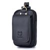 Men Vintage Leather Belt Bag Travel Cell Phone Purse Wallet Waist Bag Fanny Pack