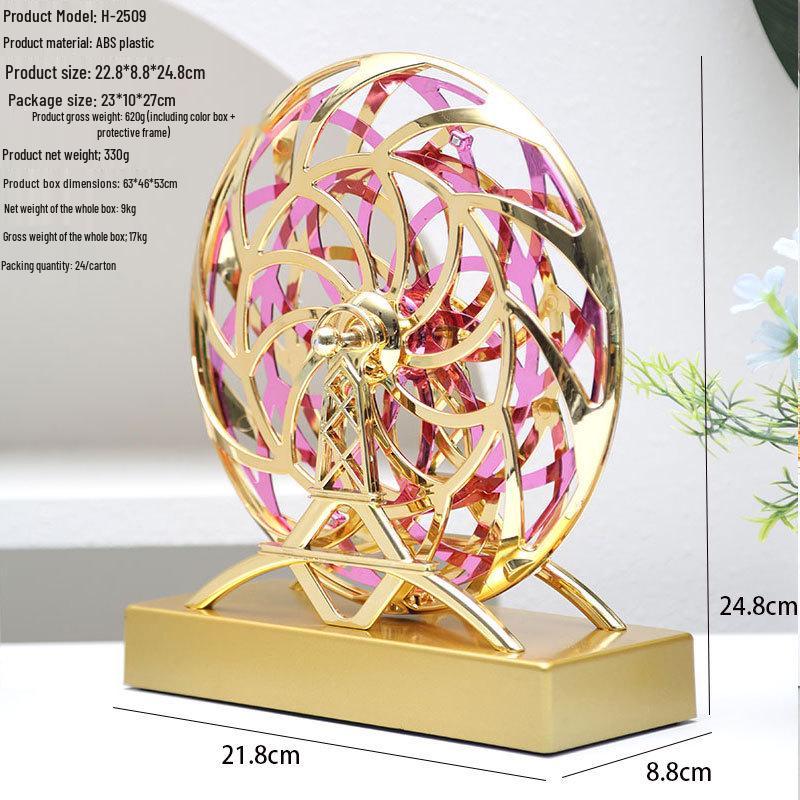 Небесный Хаотичный Орнамент: Вечный двигатель с левитирующими качелями для домашнего декора