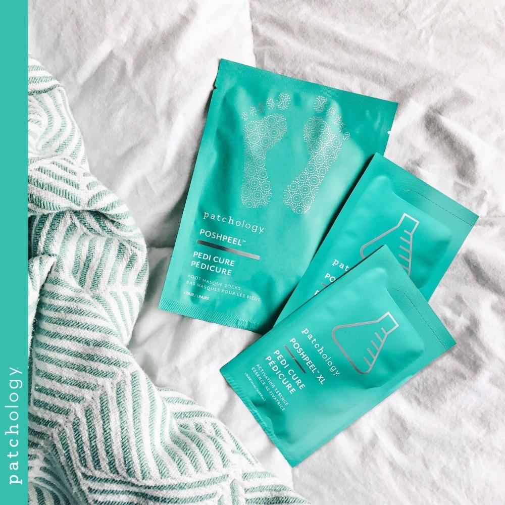 Patchology PoshPeel Pedi Cure Intensive Foot Peel Treatment Standard