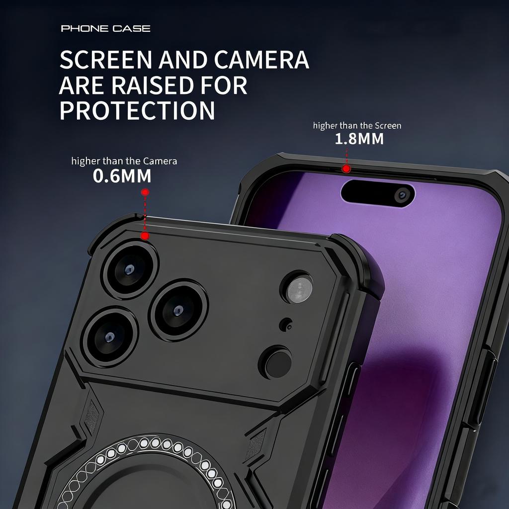 Чехол для телефона с магнитной притягательной деталью для OnePlus ACE5 Ultra/OnePlus 13 13T 13R/OnePlus Nord4/OnePlus ACE5, чехол с задней крышкой для отвода тепла