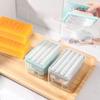 1Pc Roller Type Soap Dish Holder For Bathroom Toliet Soap Box Plastic Storage Container With Drain Water Bathroom Gadgets