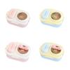 Sealed 3 grids Lunch Box Fresh Keeping Picnic Box Lunch Box with fork spoon  Outdoor Activities
