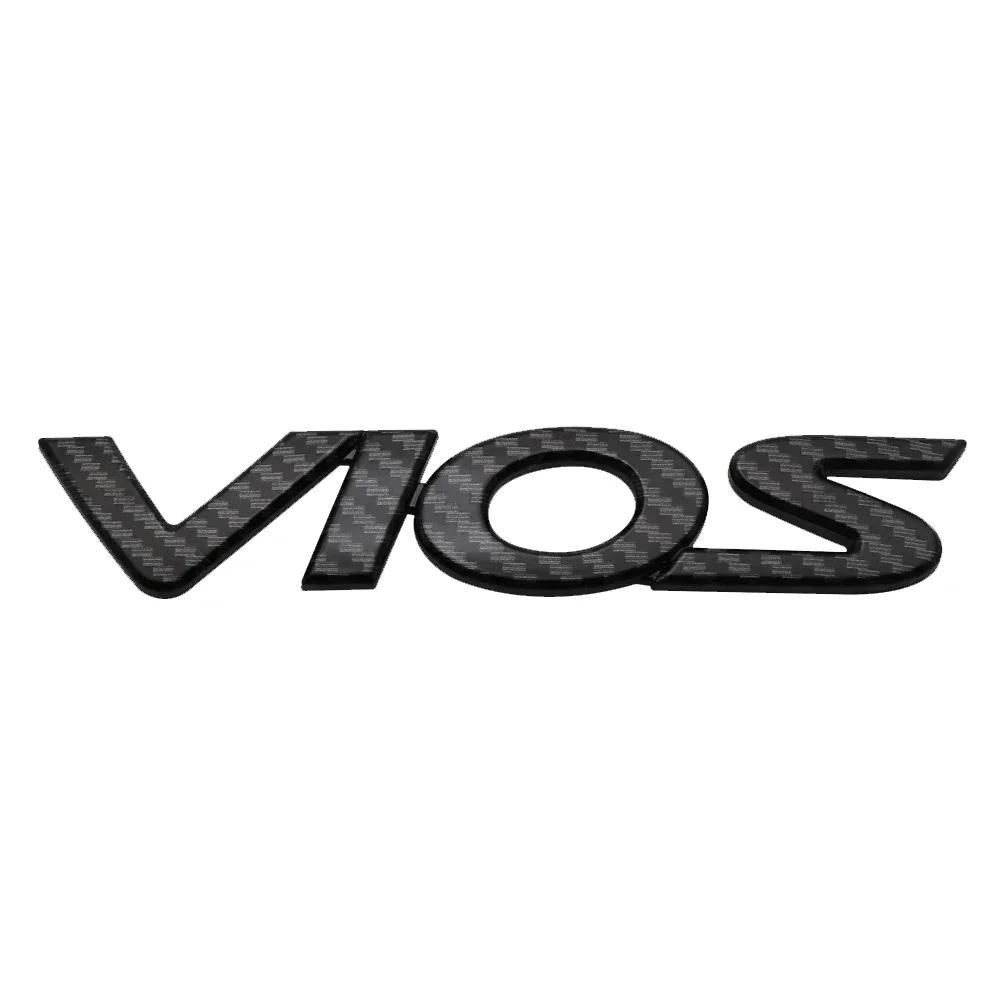 Car Letter Emblem Body Sticker Rear Badge for Toyota VIOS Tundra Avensis RAV4 Tacoma Auris Hilux Reiz Prius HighLander Hiace