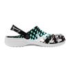 Women Men Color Print EVA Clogs Breathable Lightweight Slip On Garden Shoes for Beach Pool Bathroom Home Sandals Travel Wear