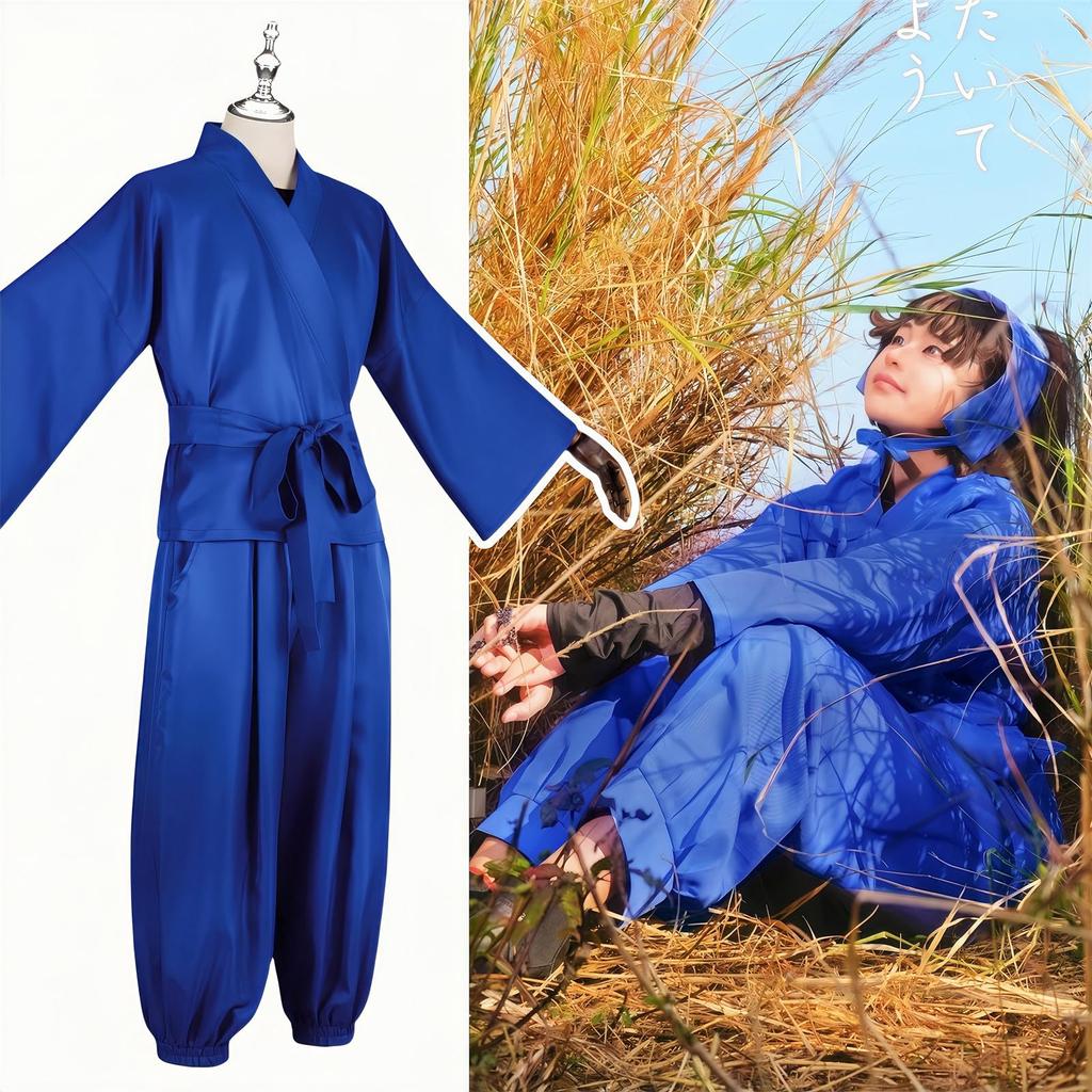 Косплей Нинтама Инадера Рантаро Косплей Цуцуги Фукутоми Неудавшийся Ниндзя Рантаро Косплей Узор Игета Академия Ниндзюцу Нинтама Рантаро Шиноби Ниндзя