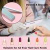 5Pcs/Lot Nail File Mix Color Limas 80/100/150/180/240 Grit Professional Sandpaper Cuticle Remover Buffer Files Manicure Tool Set