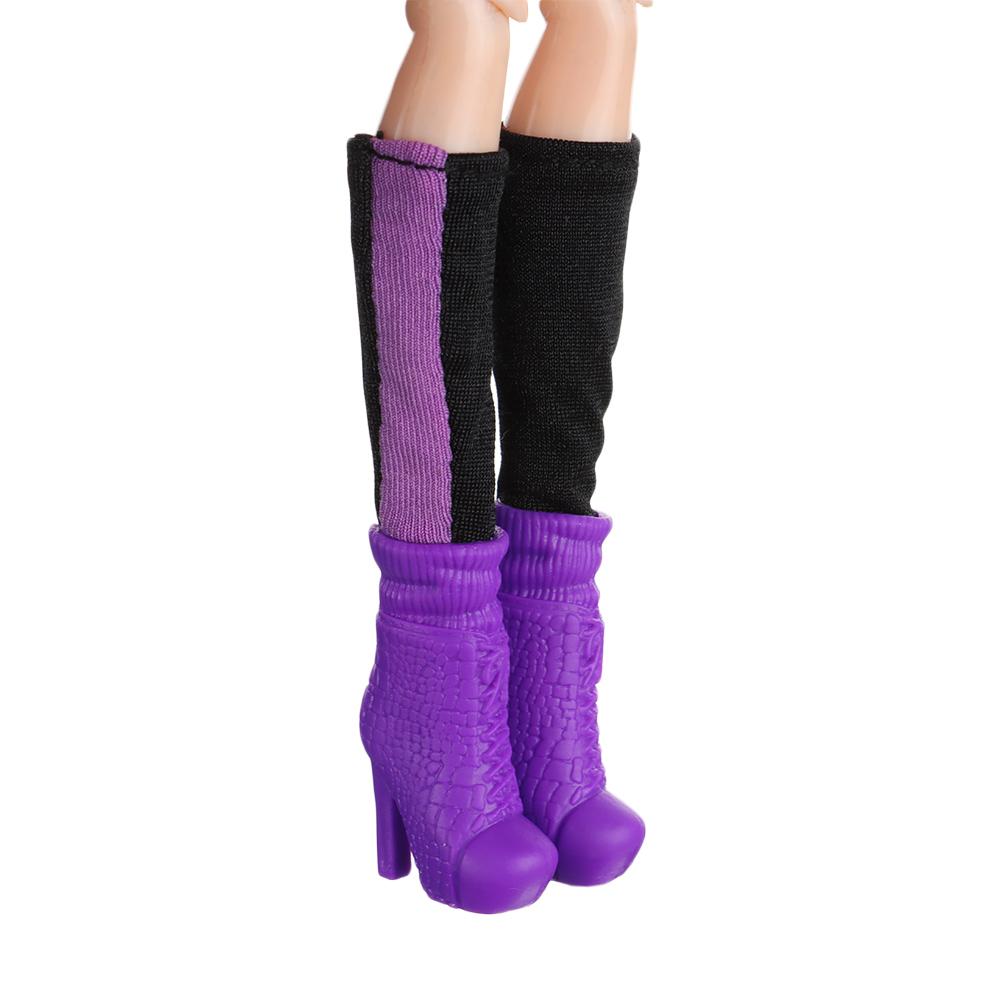 22 Styles Foot Length 2.2cm Fashion Accessories Long Knees Boots Hero Dolls Boot Doll Shoes Socks