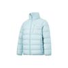 Li Ning CF Outdoor Stand Collar Теплая спортивная куртка-пуховик унисекс светло-голубая AYMT277-2