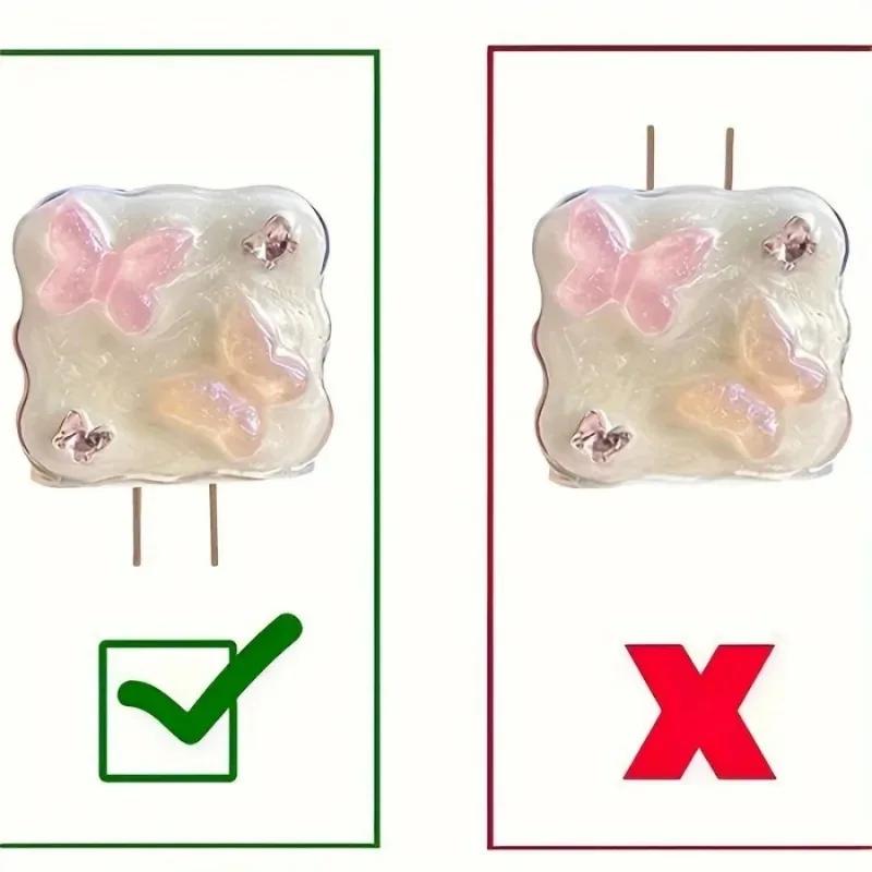 Защитный чехол для зарядного устройства 'Бабочка', протектор кабеля для iPhone 18 Вт/20 Вт, кабель для быстрой зарядки, передача данных, защита от обрыва, защитный шнур для зарядного устройства