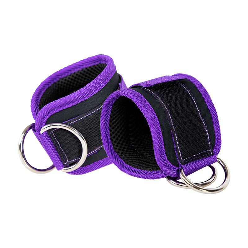 Фитнес-ремешки на лодыжку izable Fit с D-образным кольцом, манжеты для лодыжек, тренировки в тренажерном зале, ягодицы, ноги, сила, спортивная защита для стоп