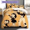 Bendy Pattern Bedding Quilt Set  Home Decoration  Gift (1 * duvet cover + 2 * pillowcase  without core)