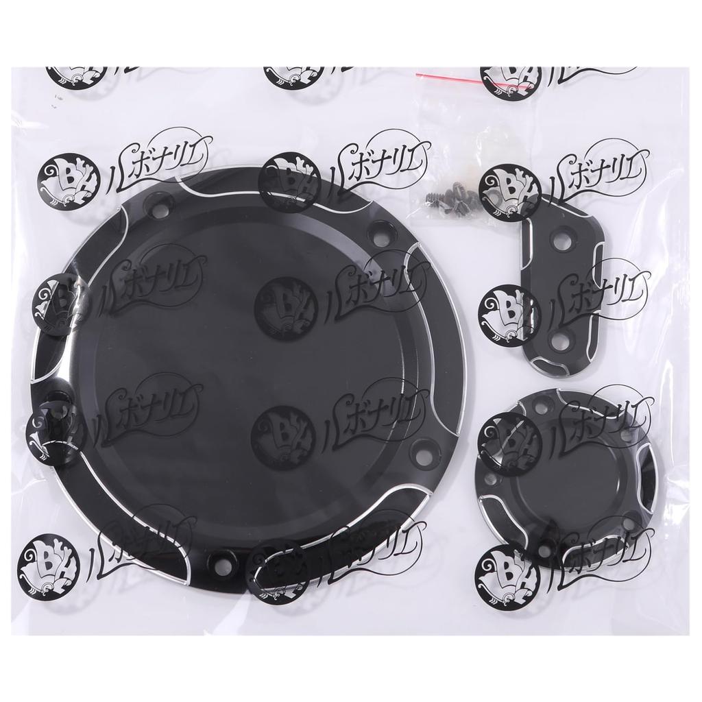 Rubonarie Derby Cover (Black) for Harley Sportster 883/1200