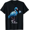 Retro Flamingo Chucks And Pearls Comma La Kamala Harris 2024 T-Shirt