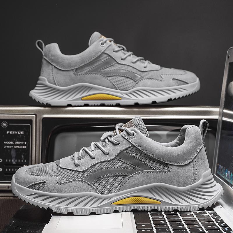 Мужская обувь из натуральной кожи, трендовая удобная повседневная обувь, уличные мужские кроссовки, мокасины, мужская обувь на плоской подошве