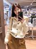Korean Style Lapel Knit Cardigan: Women's Loose, Age-Reducing Sweater for Autumn and Winter